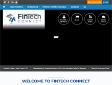 Tablet Screenshot of fintechconnect.com